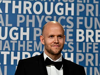 Spotify founder Ek doubles dow...
